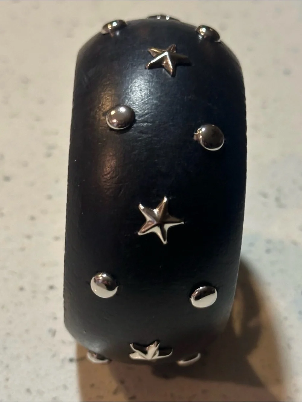New! Stars & Dots studded wooden bangle bracelet by urban outfitters/ NWT